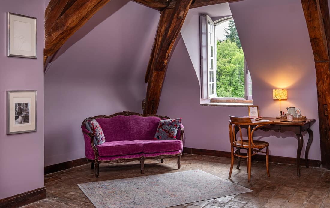 Chambre du Château de la Huberdière