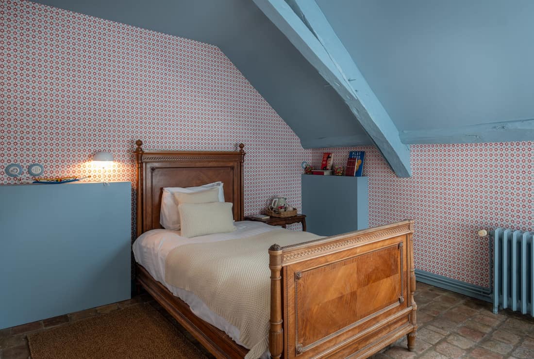 Chambre du Château de la Huberdière
