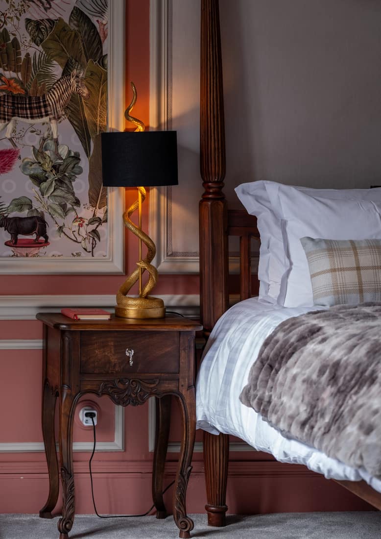 Chambre du Château de la Huberdière