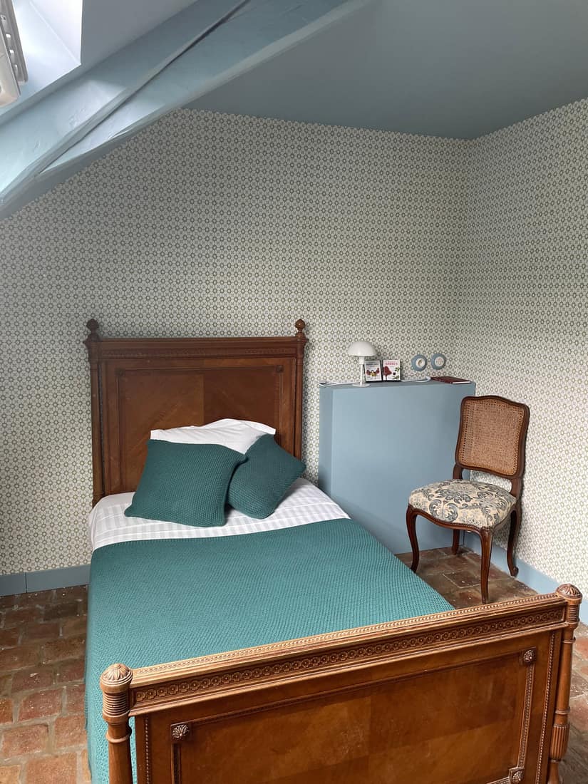 Chambre du Château de la Huberdière