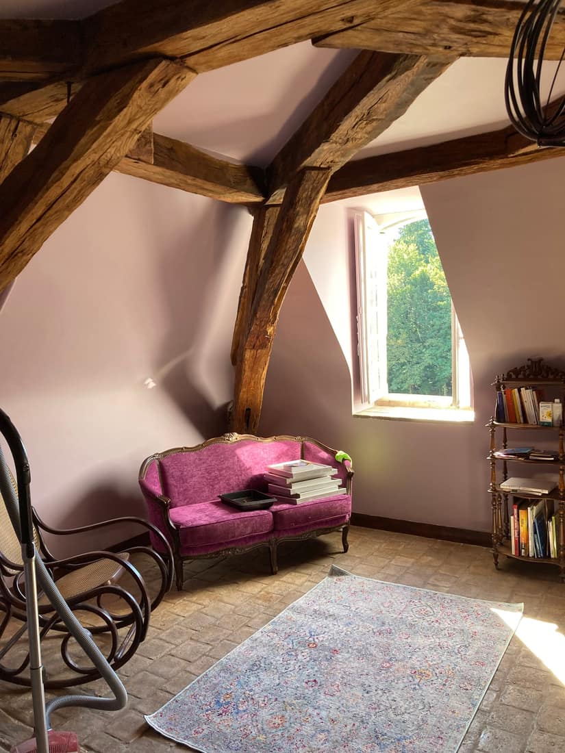 Chambre du Château de la Huberdière