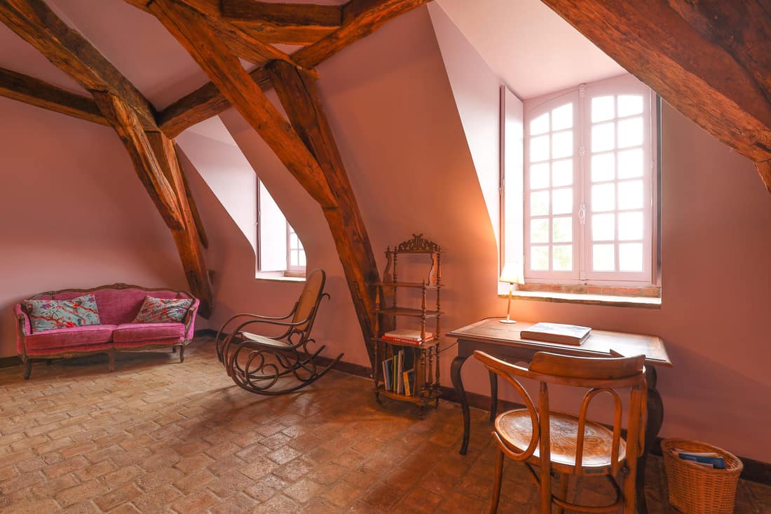 Chambre du Château de la Huberdière