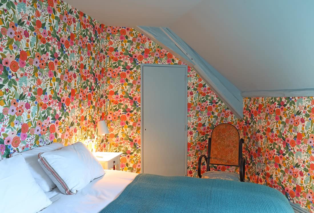 Chambre du Château de la Huberdière