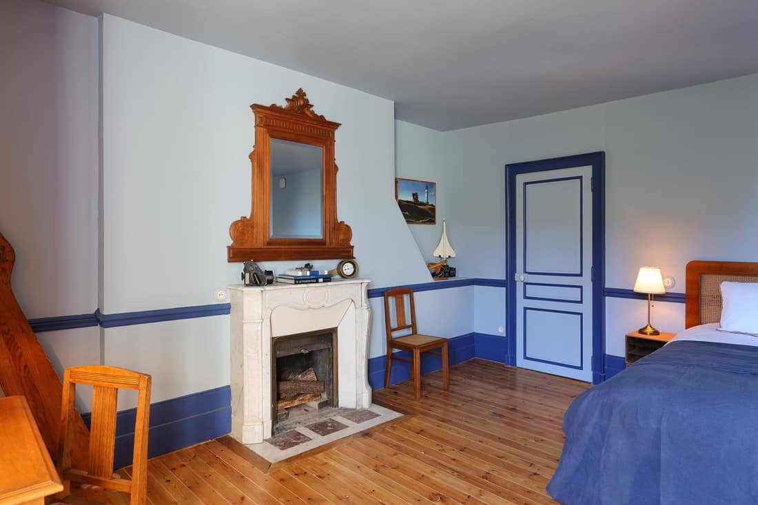 Chambre du Château de la Huberdière