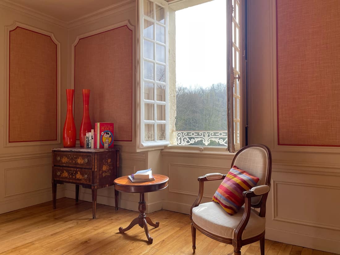 Chambre du Château de la Huberdière