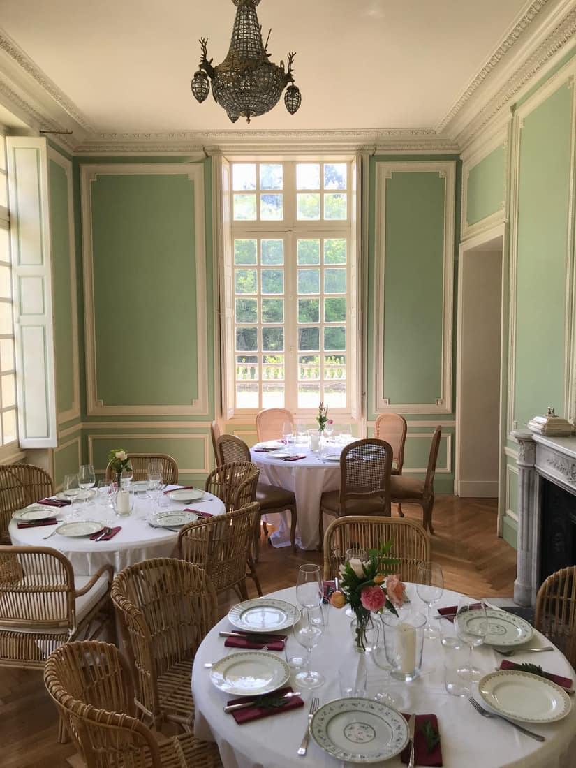 Table et cuisine du Château de la Huberdière