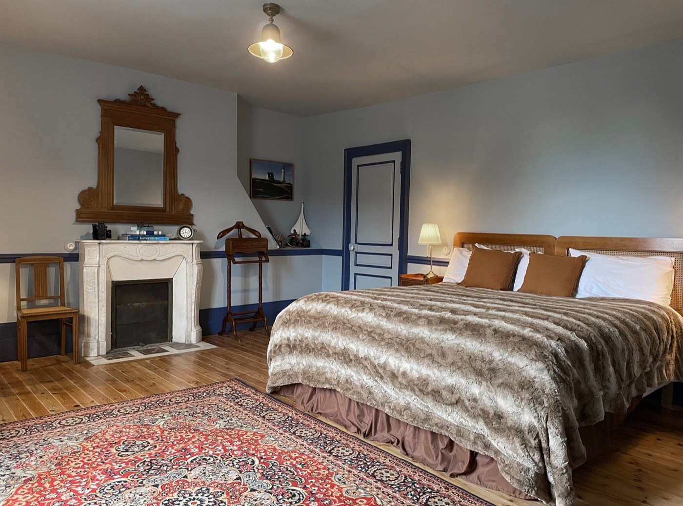 Chambre Giboulée, Château de la Huberdière