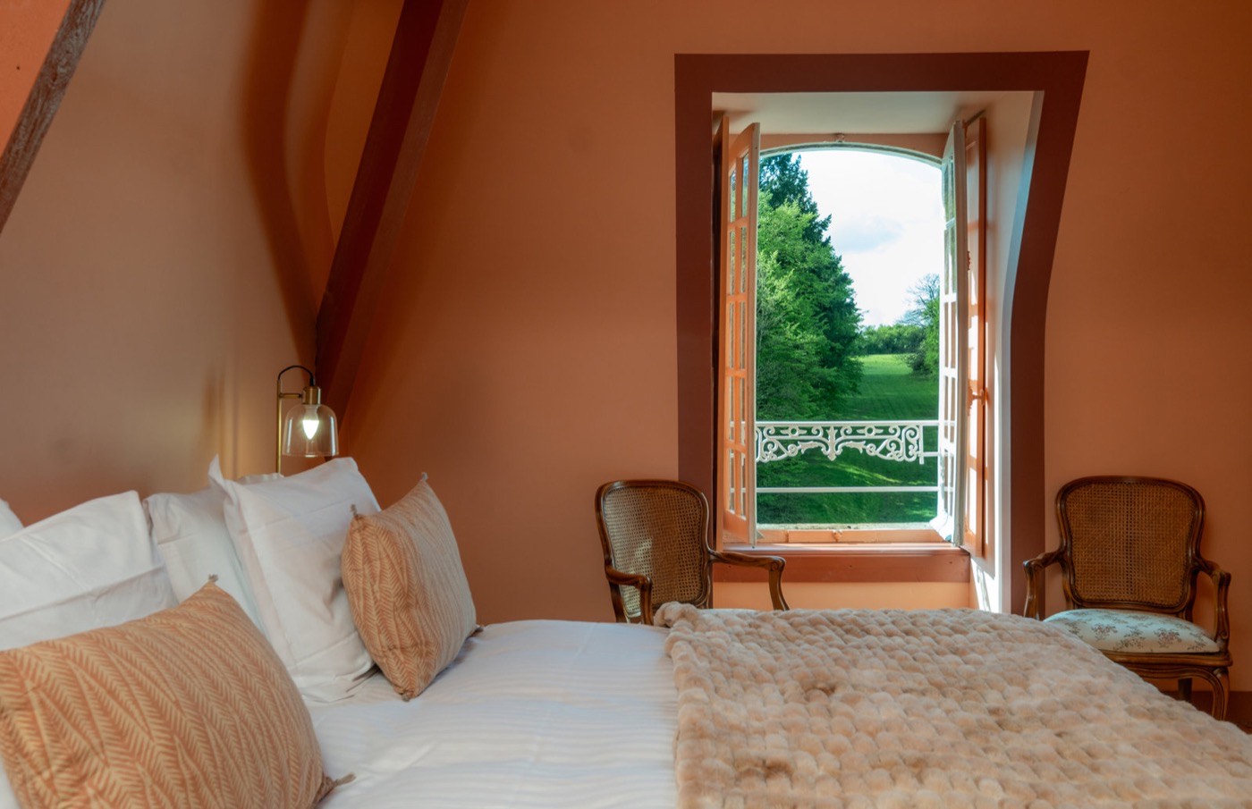 Chambre Pêche, Château de la Huberdière
